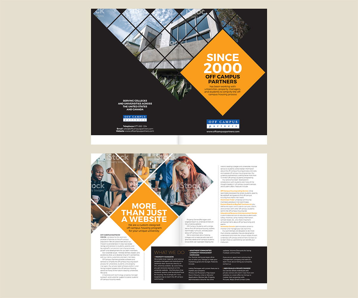 Flyer Design by MrsBlatch for Off Campus Partners | Design #12977455