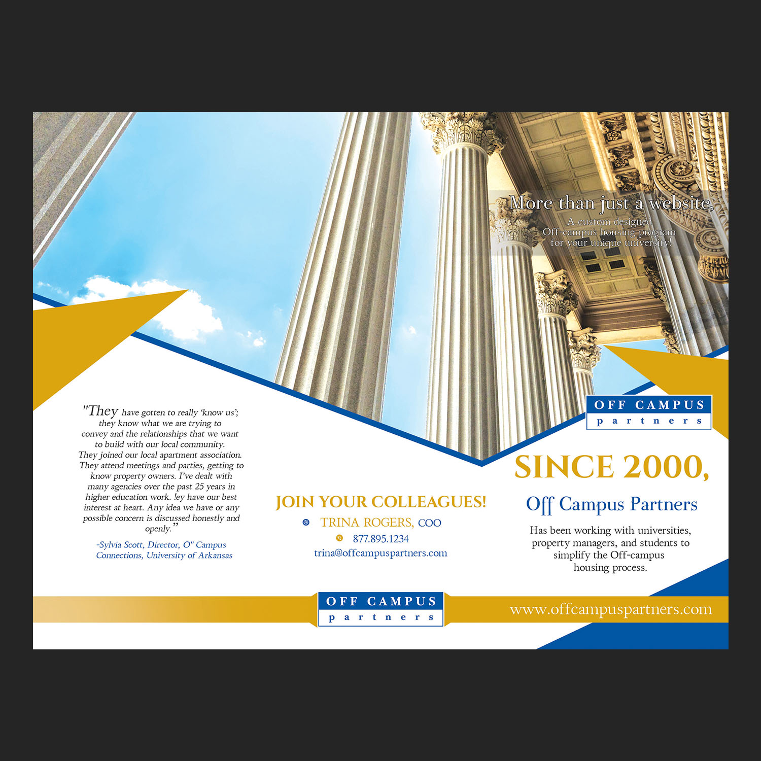 Flyer Design by sriguru.srinu for Off Campus Partners | Design #12963750