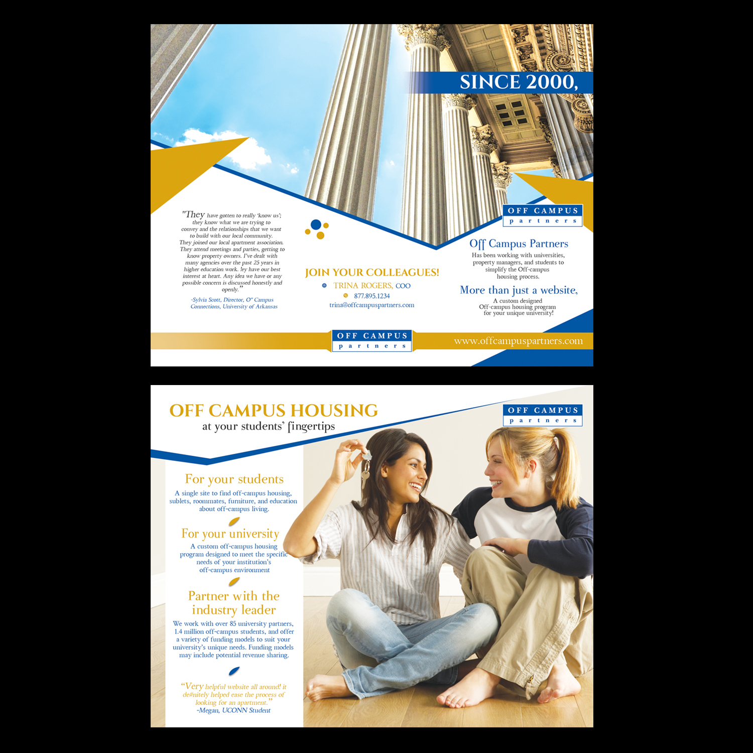 Flyer Design by sriguru.srinu for Off Campus Partners | Design #13002689