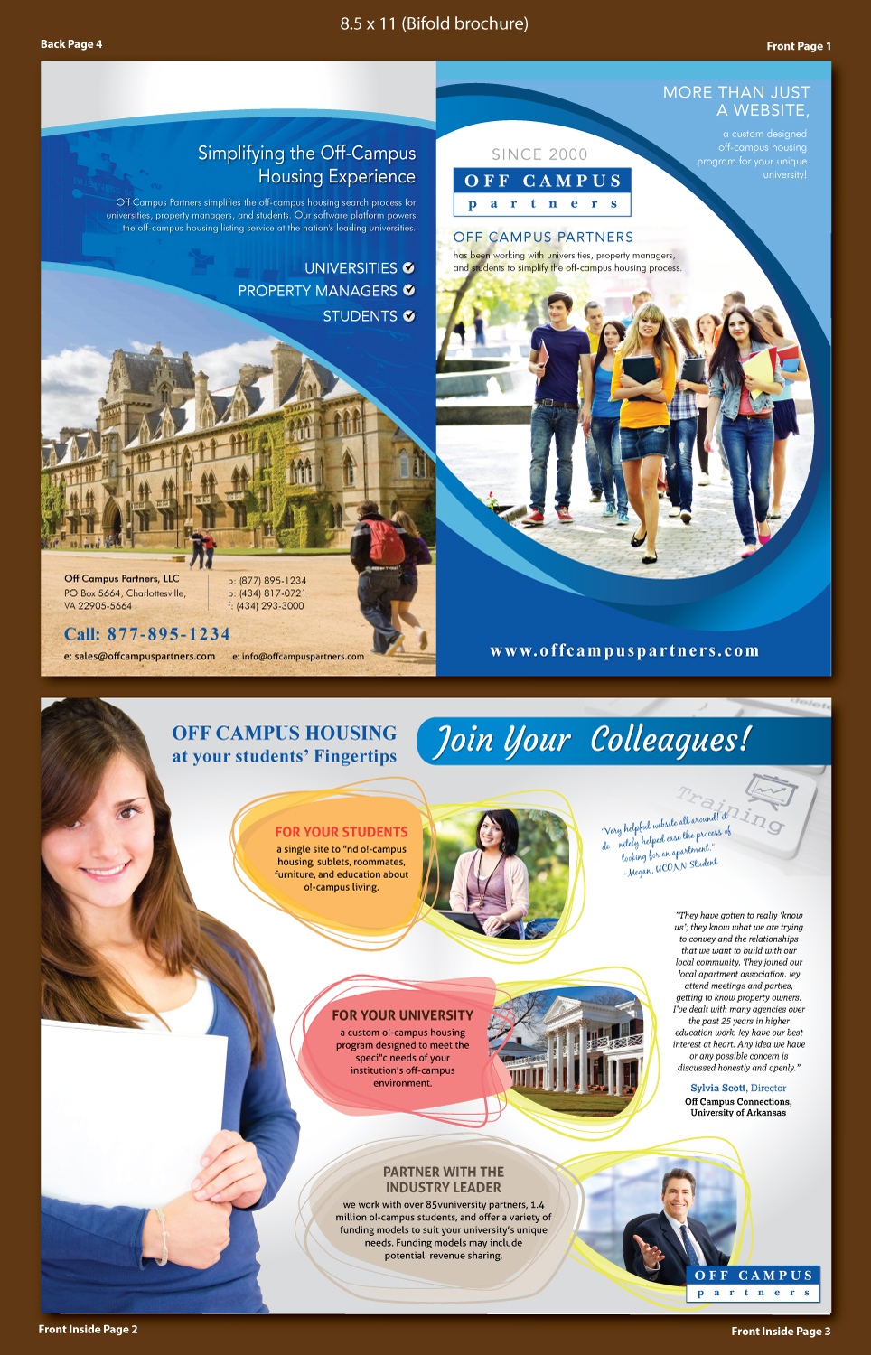 Flyer Design by meet007 for Off Campus Partners | Design #12947458
