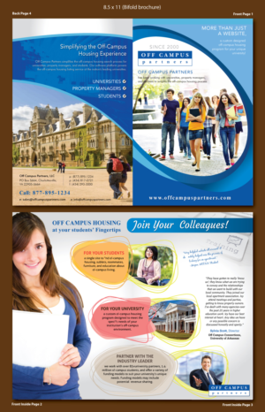 Flyer Design by meet007 for Off Campus Partners | Design: #12947458