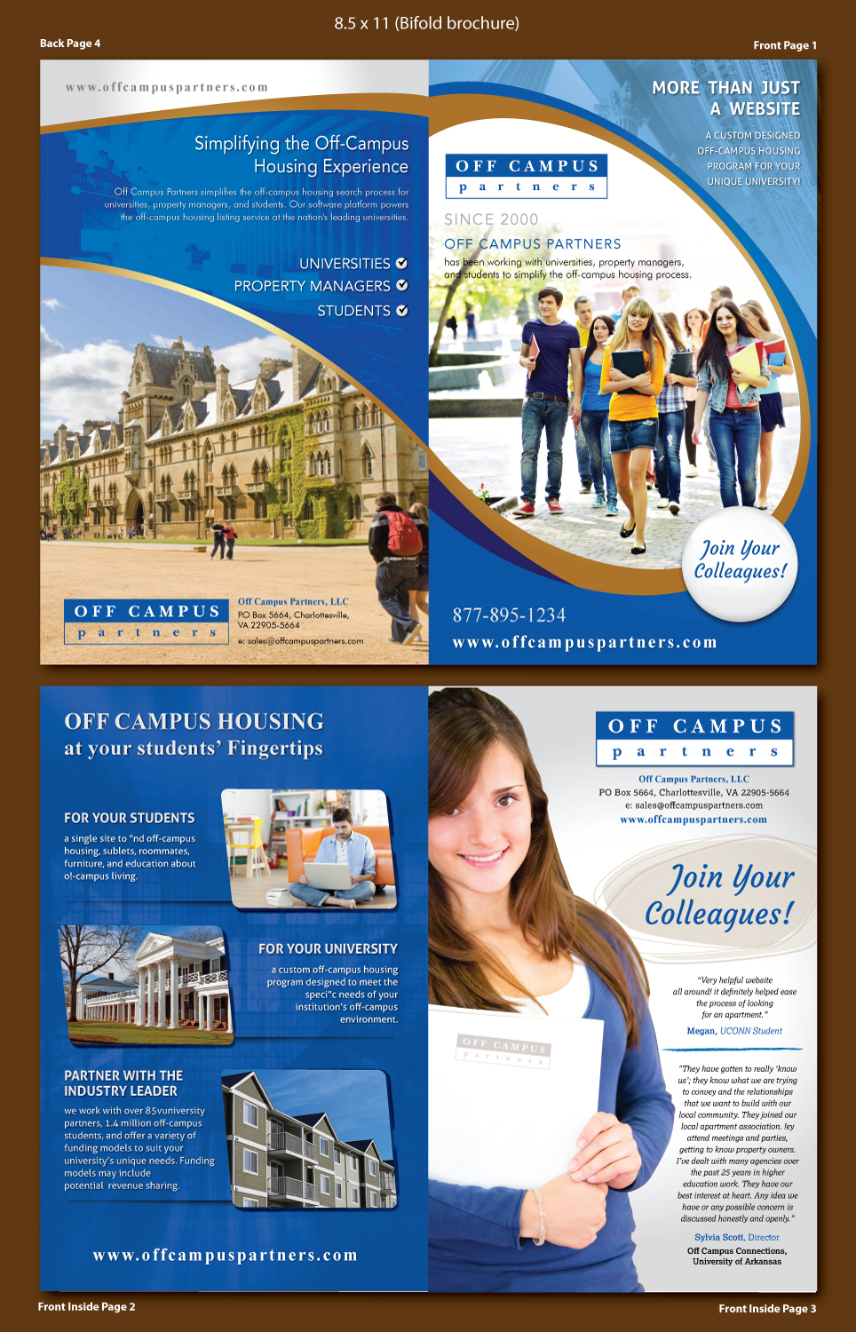 Flyer Design by meet007 for Off Campus Partners | Design #12949947