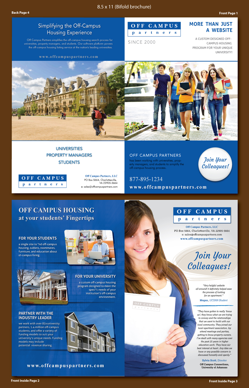 Flyer Design by meet007 for Off Campus Partners | Design #12950542