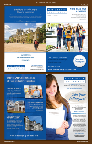 Flyer Design by meet007 for Off Campus Partners | Design: #12950542