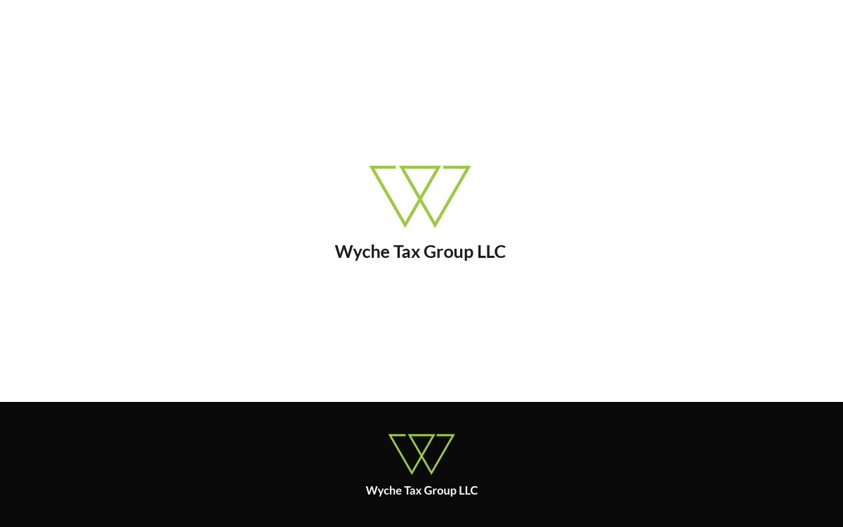 Logo Design by Triple22A for Wyche Tax Group LLC | Design #13007064