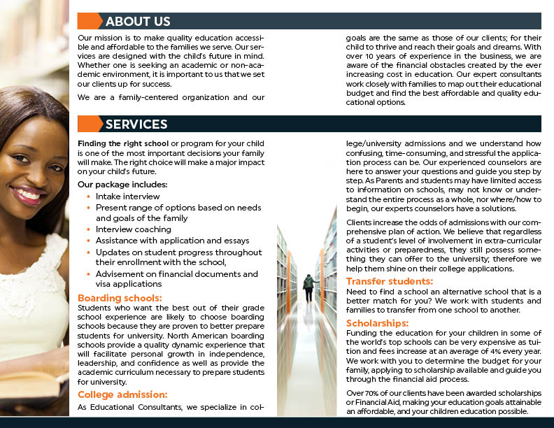 Brochure Design by shritaa1 for this project | Design #12949719