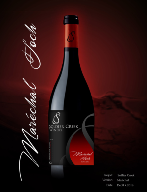 Label Design by Victor Martins for Soldier Creek Winery | Design #12953759