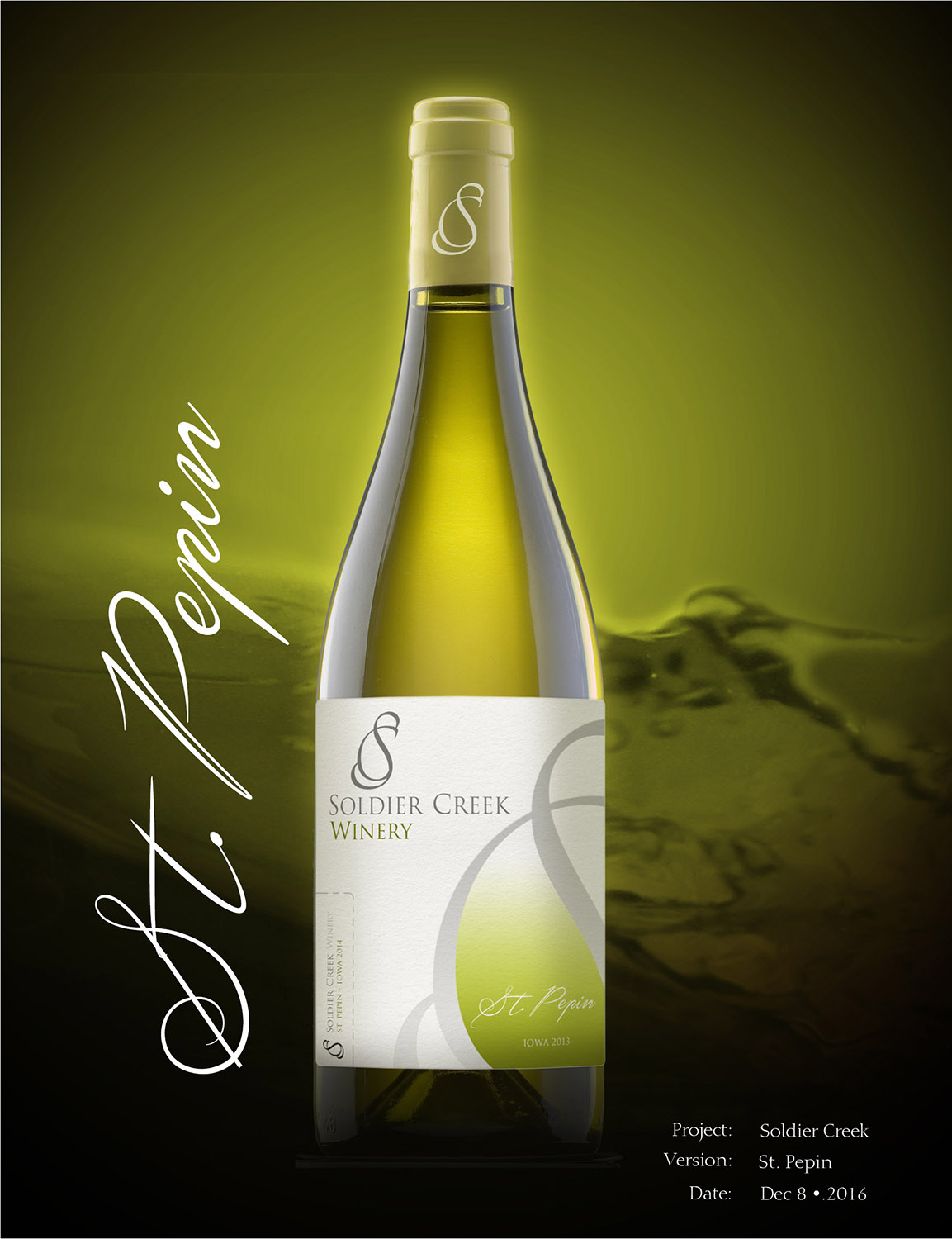 Label Design by Victor Martins for Soldier Creek Winery | Design #12953760