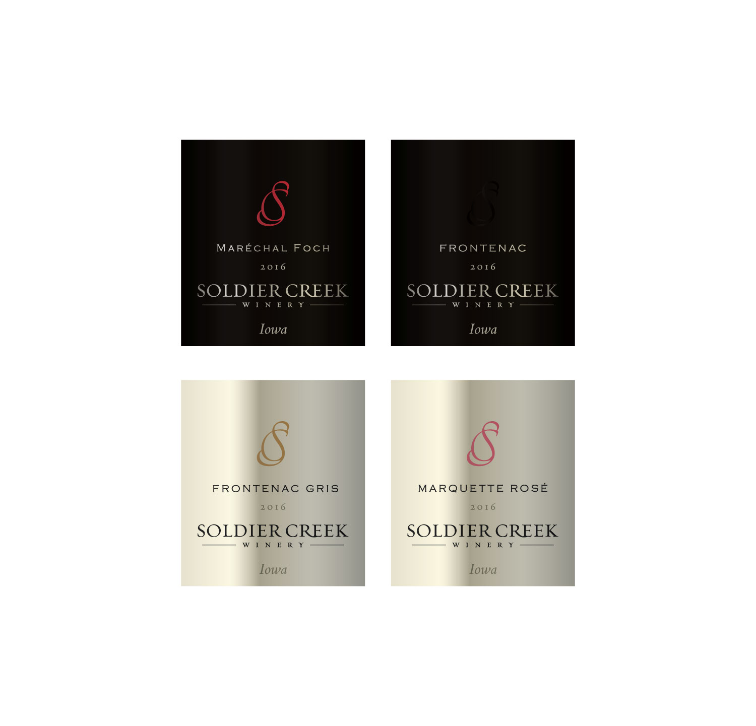 Label Design by Milos Jovic for Soldier Creek Winery | Design #12952685