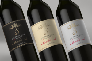 Label Design by Shark1 for Soldier Creek Winery | Design: #12934196