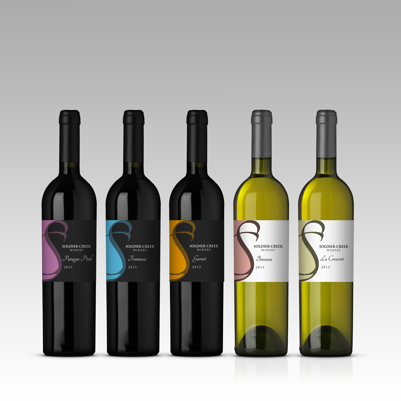 Label Design by Shark1 for Soldier Creek Winery | Design #12949923
