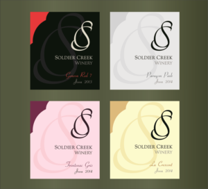 Label Design by tt-67 for Soldier Creek Winery | Design: #12967965