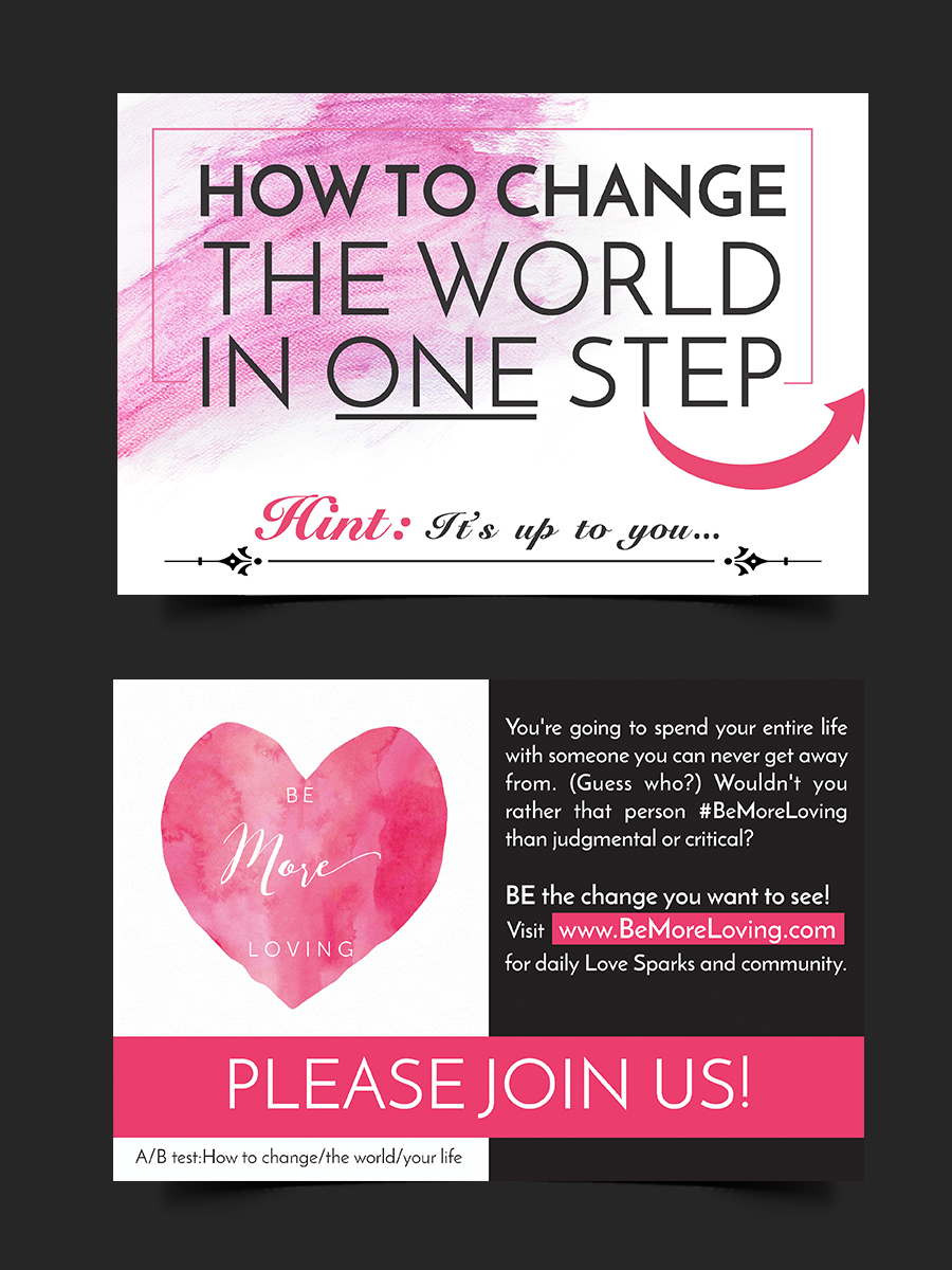 Postcard Design by ecorokerz for this project | Design #12936197