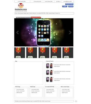 Web Design by pb for MarketAccess Communications INc | Design: #541472