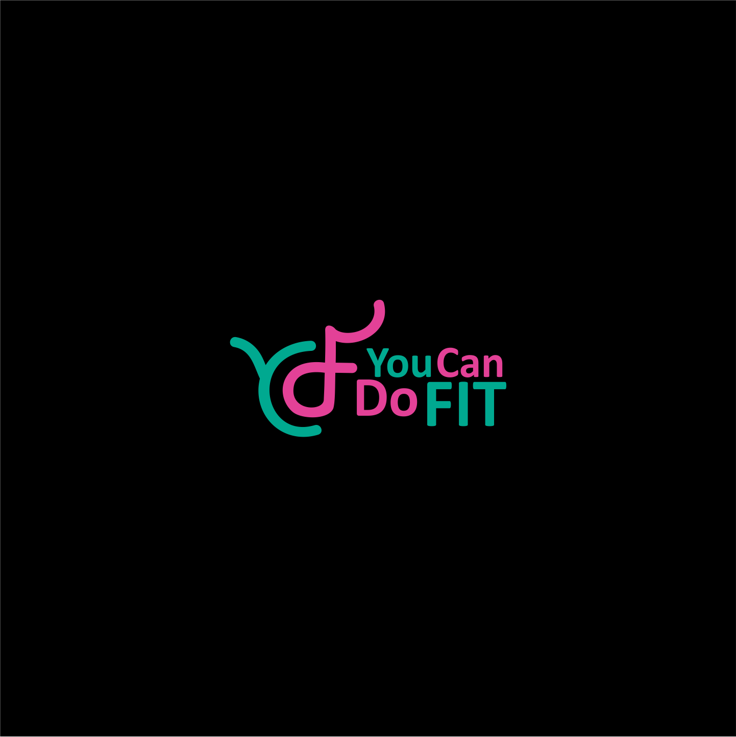 Logo Design by soegiarto for You can do Fit | Design #12966023