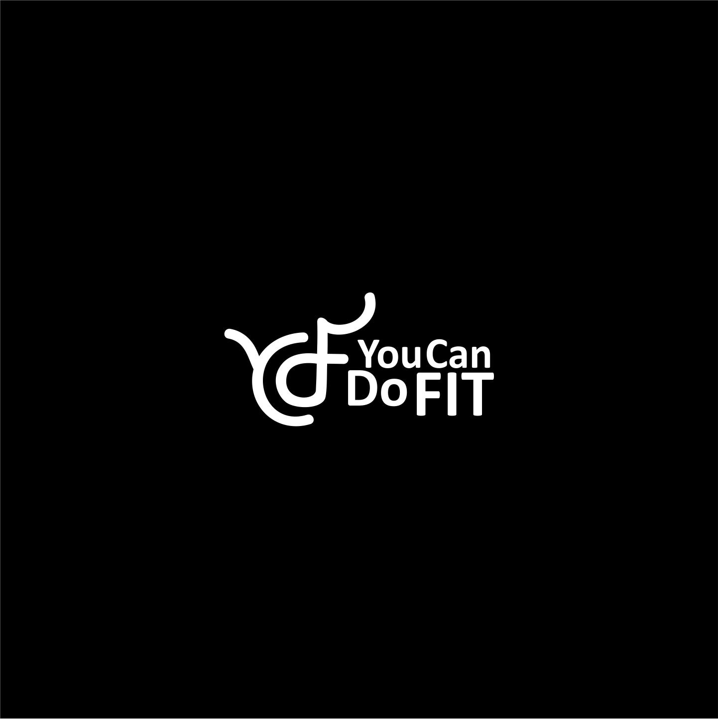 Logo Design by soegiarto for You can do Fit | Design #12966024