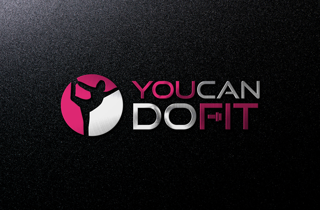 Logo Design by GLDesigns for You can do Fit | Design #12930850