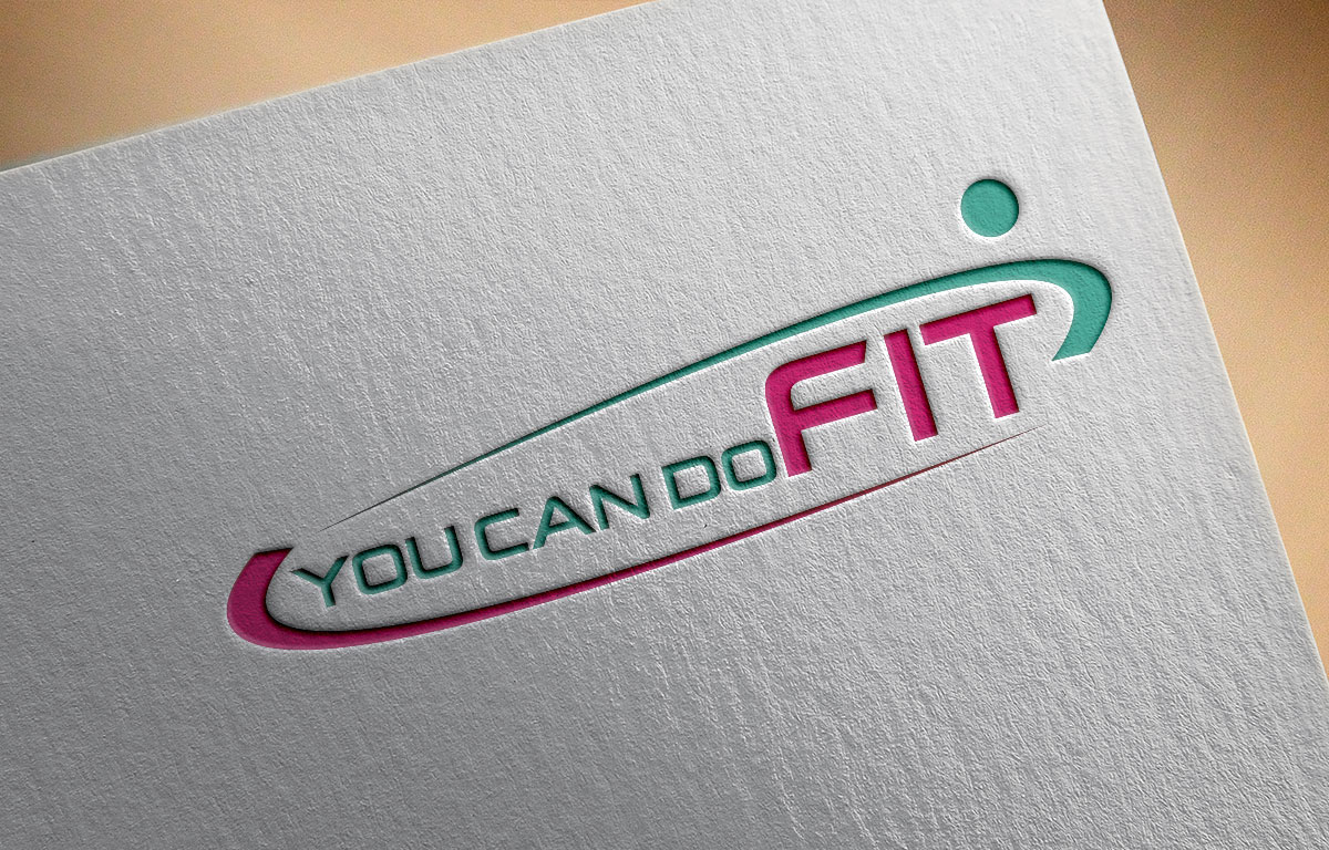 Logo Design by Atec for You can do Fit | Design #12933454