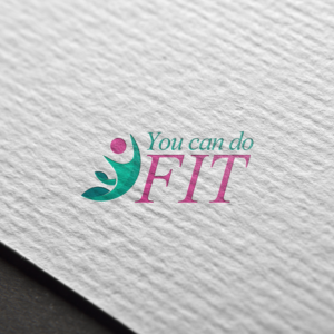 Logo Design by Next Screen Infotech for You can do Fit | Design #12938773