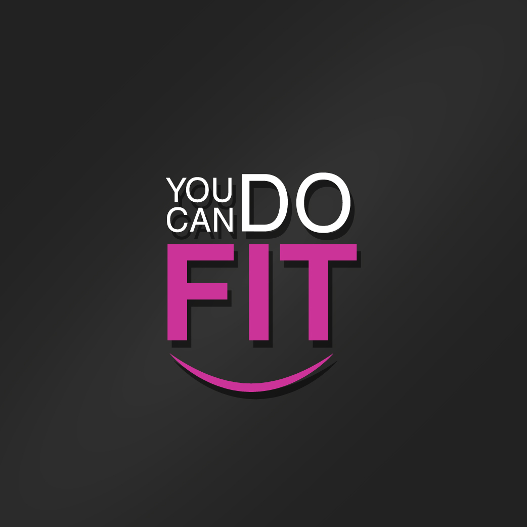 Logo Design by Valber for You can do Fit | Design #12982576