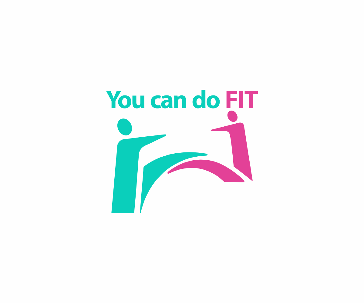 Logo Design by Khalik for You can do Fit | Design #12938193