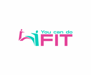 Logo Design by Khalik for You can do Fit | Design: #12938262