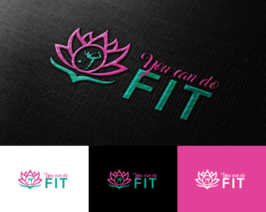 Logo Design by Julianur Rahmani for You can do Fit | Design #12934624