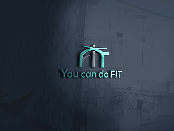 Logo Design by asman for You can do Fit | Design #12935438
