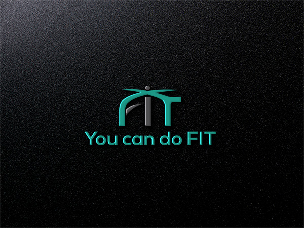 Logo Design by asman for You can do Fit | Design #12935440