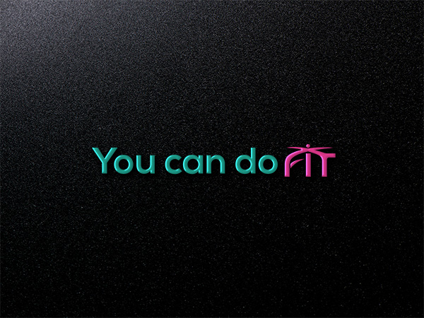Logo Design by asman for You can do Fit | Design #12944440