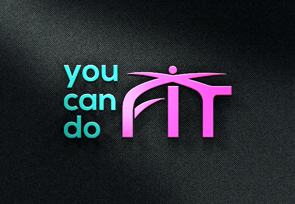 Logo Design by asman for You can do Fit | Design #12965653