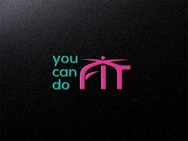 Logo Design by asman for You can do Fit | Design #12965671