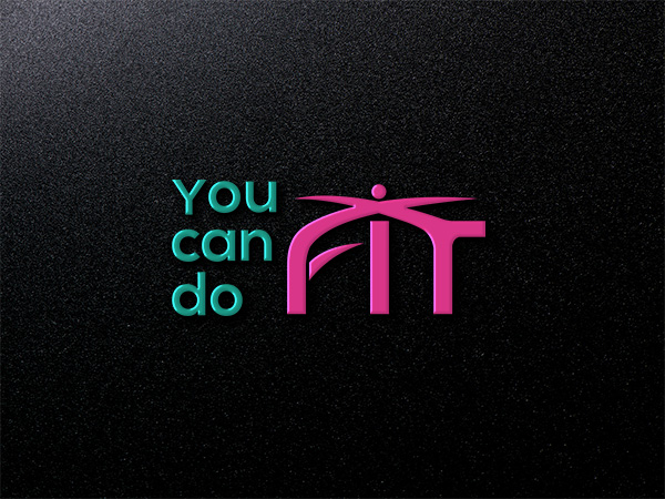 Logo Design by asman for You can do Fit | Design #12966168