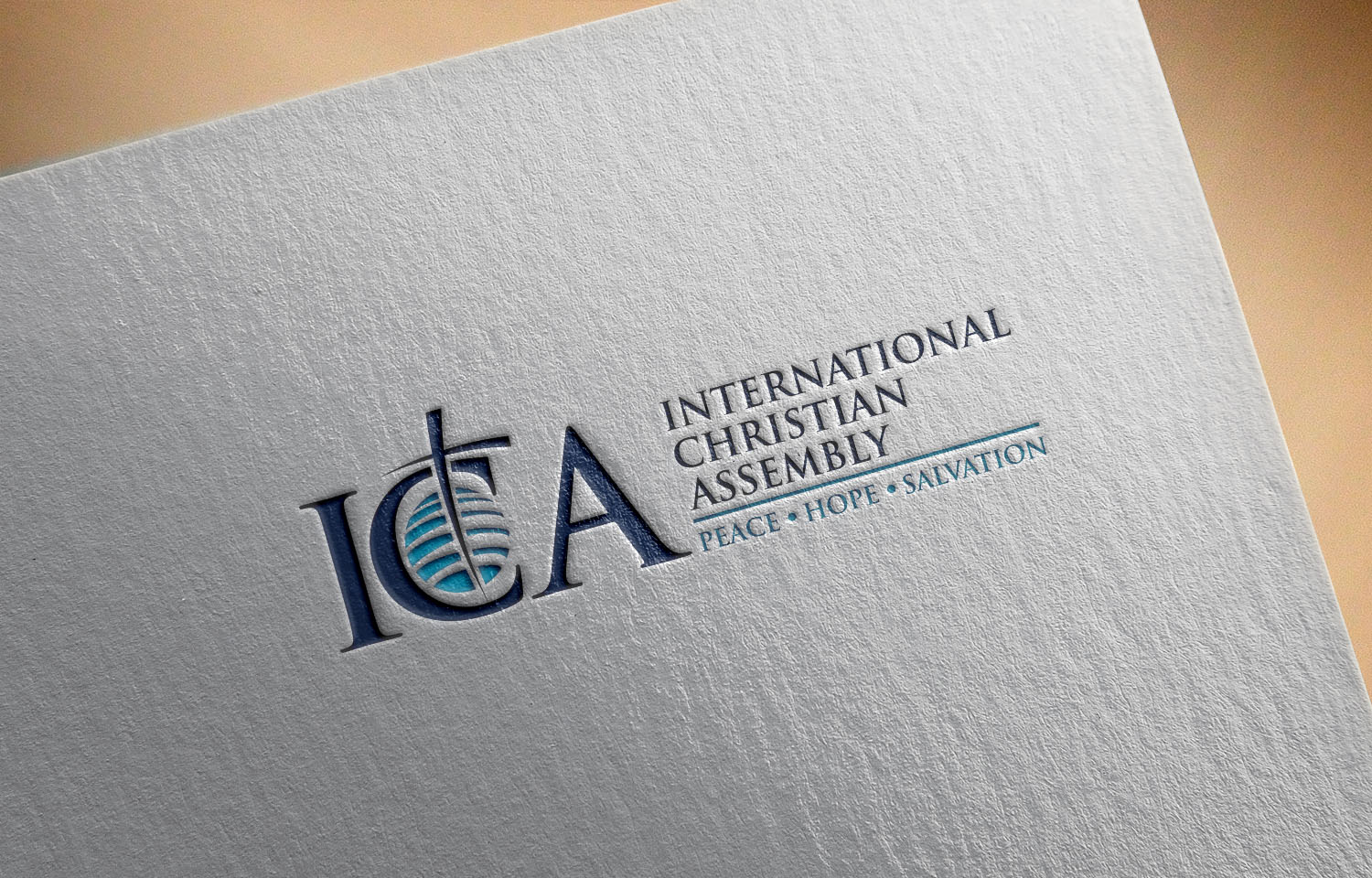 Logo Design by Khalik for International Christian Assembly | Design #12939646
