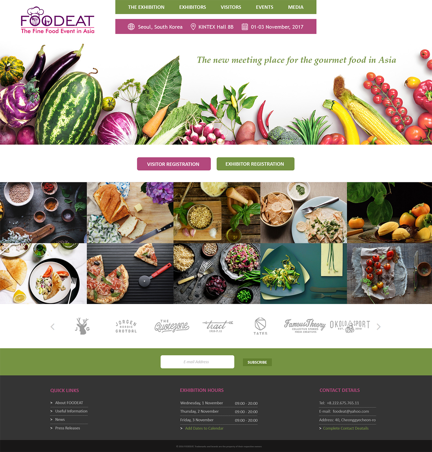 Web Design by maree_dez for Break Events | Design #12974799