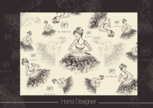 Luxury lingerie brand seeks illustrations to be applied to packaging lining, used on web             | Diseño Con Ilustración por Hana
