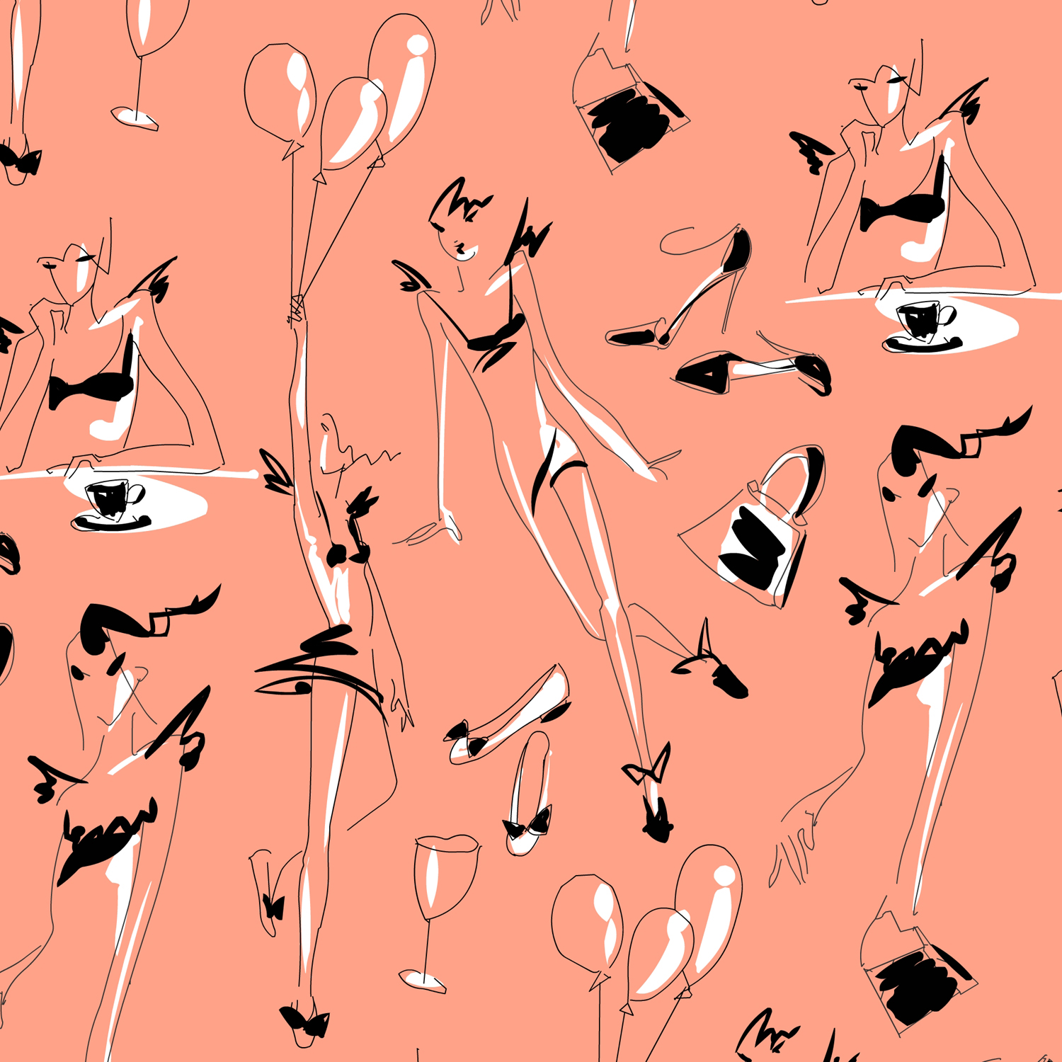 Illustration Design by julia.gnedina for B.PRIVÉ | Design #12982146