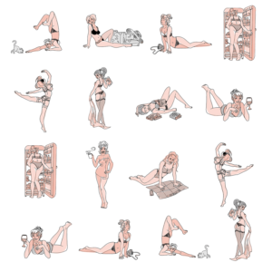 Illustration Design by Ingrid Jones for B.PRIVÉ | Design: #13361689