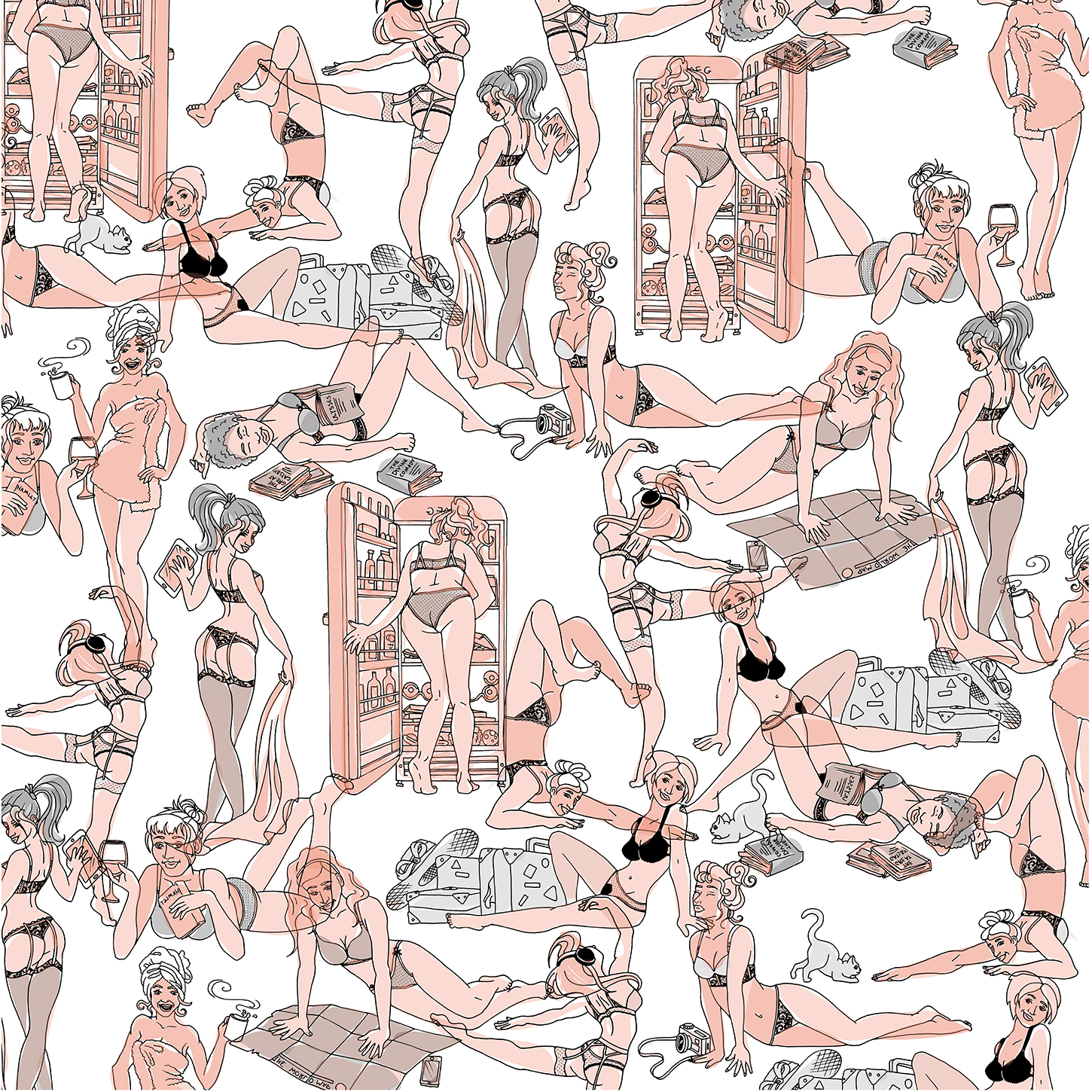 Illustration Design by Ingrid Jones for B.PRIVÉ | Design #13361690