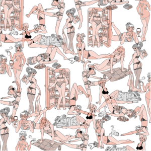 Illustration Design by Ingrid Jones for B.PRIVÉ | Design: #13361690