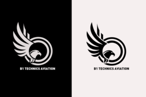 Logo Design by Roman Designs for B1 Technics Aviation | Design: #12944767