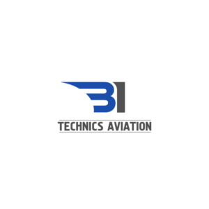 Logo Design by Roman Designs for B1 Technics Aviation | Design: #13356900