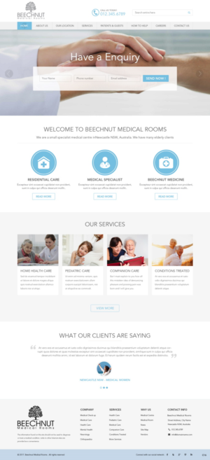 Web Design by pb for this project | Design: #13402232