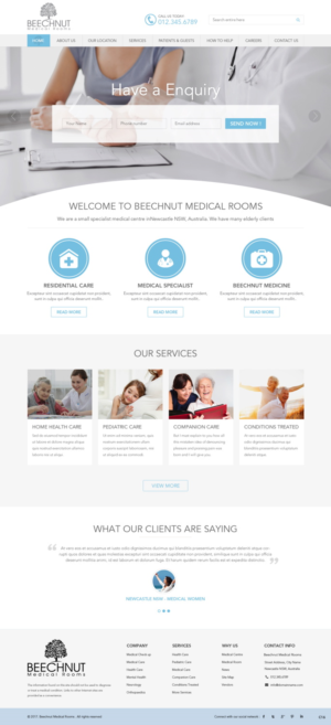 Web Design by pb for this project | Design: #13402233