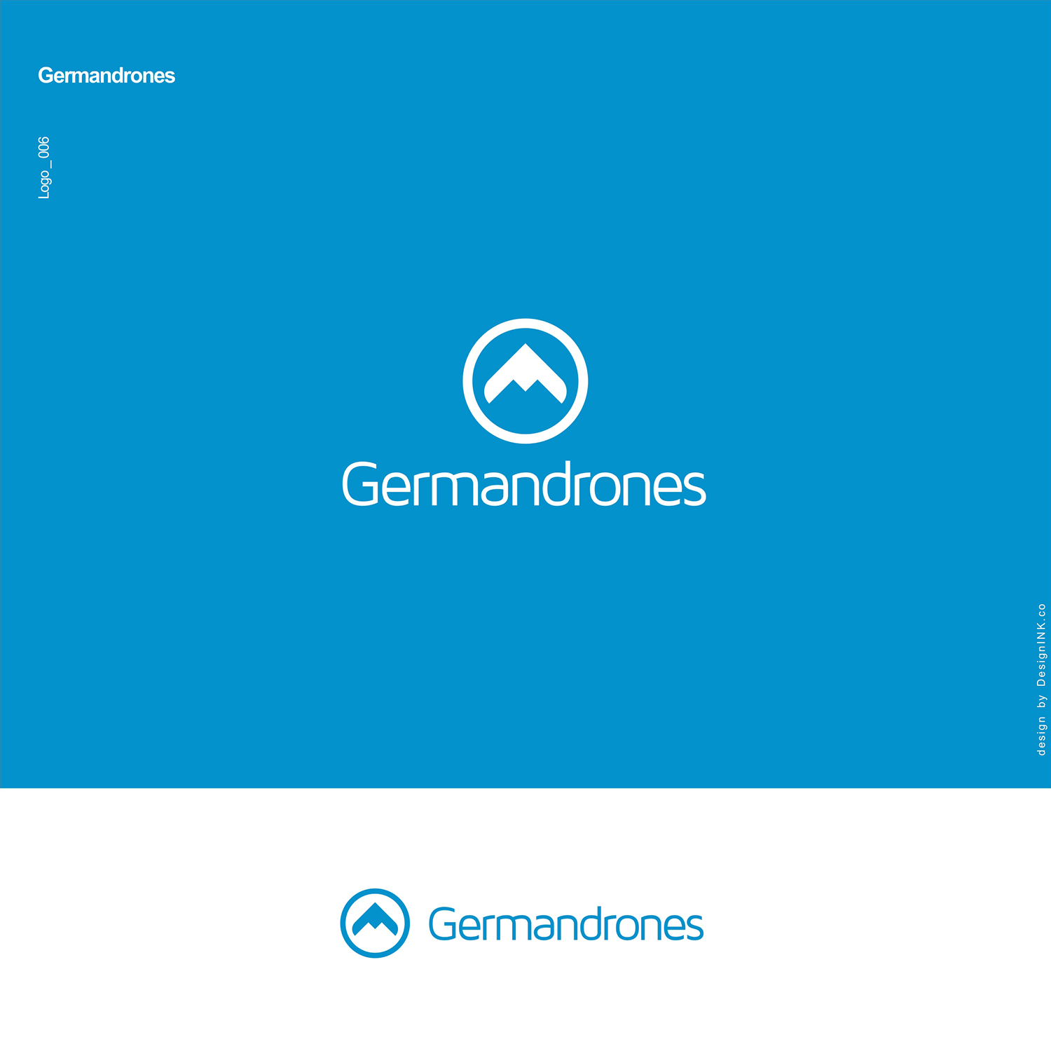 Diseño de Logo por AU9USTO para germandrones gmbh | Diseño #13176482
