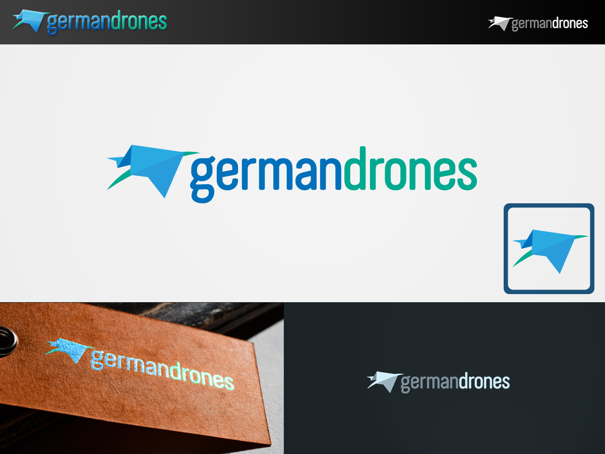Logo Design by ArtSamurai for germandrones gmbh | Design #13233451