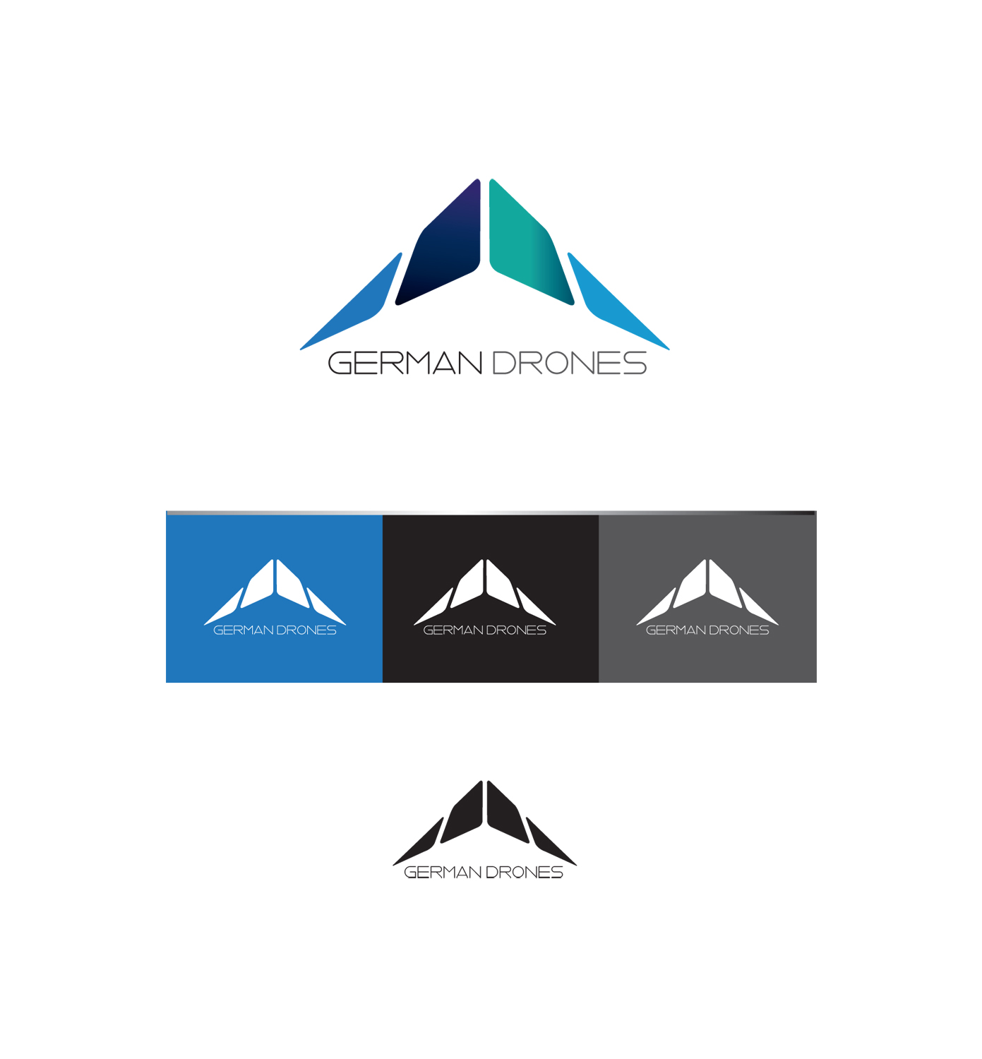 Logo Design by CanDoDesign for germandrones gmbh | Design #13055242