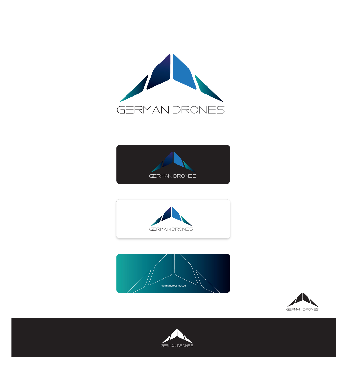 Logo Design by CanDoDesign for germandrones gmbh | Design #13055272