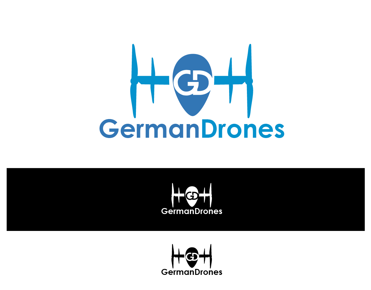 Diseño de Logo por Turn Digital para germandrones gmbh | Diseño #12971064