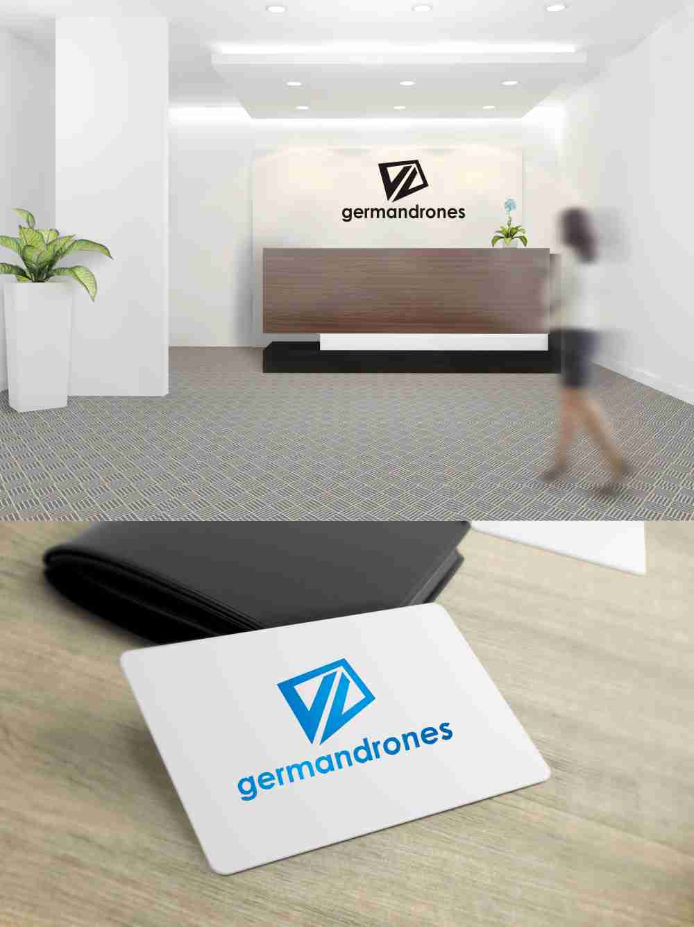 Diseño de Logo por Paulsein para germandrones gmbh | Diseño #12983548